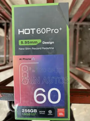 New Infinix Hot 60 Pro+ 256 GB Black