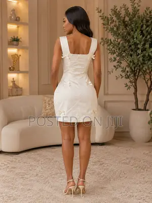 Elegant White Floral Mini Dress – Timeless Chic Style