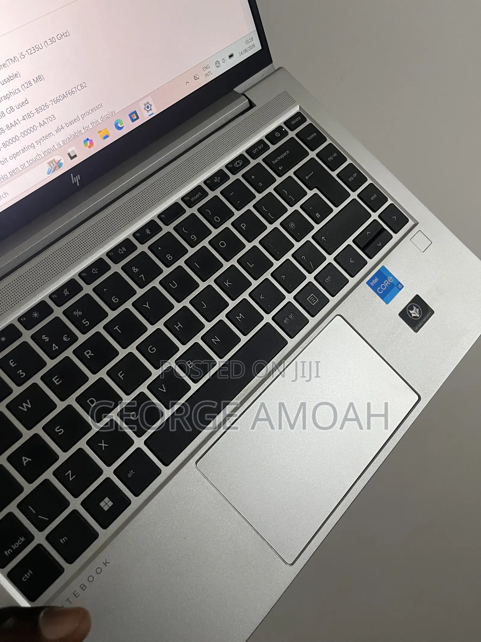 New Laptop HP EliteBook 640 G9 8GB Intel Core i5 SSD 256GB