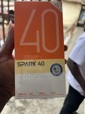 New Tecno Spark 40 256 GB Black