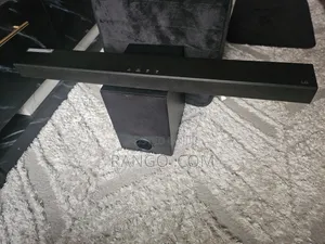 Affordable and Clean LG Soundbar With Deep Bass Subwoofer Plus Remote