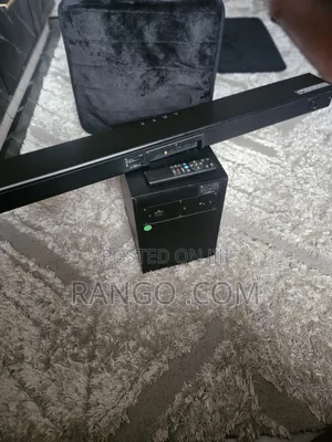 Affordable and Clean LG Soundbar With Deep Bass Subwoofer Plus Remote