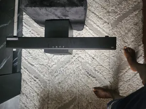 Affordable and Clean LG Soundbar With Deep Bass Subwoofer Plus Remote