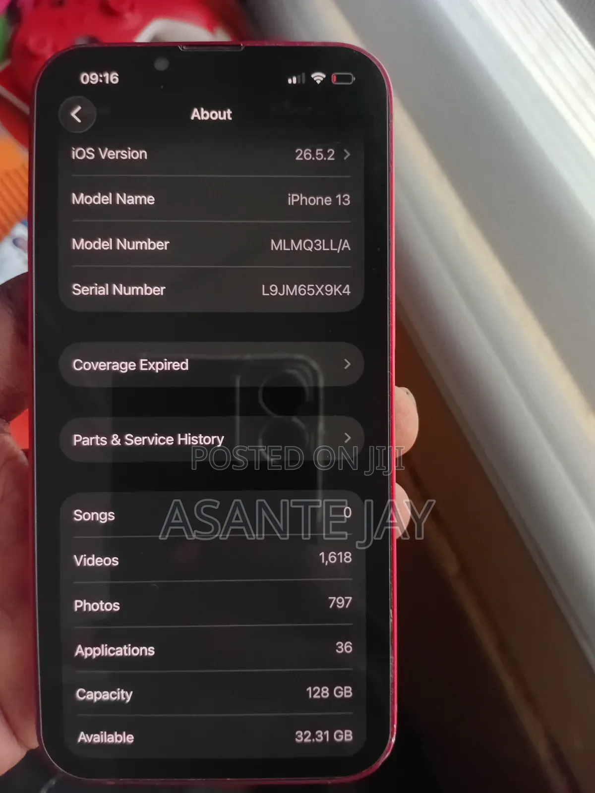 Apple iPhone 13 128 GB Red
