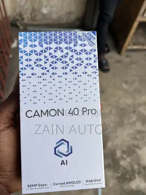 New Tecno Camon 40 Pro 4G 256 GB Black