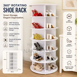 Rotational Steps Shoe Rack