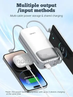LDNIO 30,000 mAh Powerbank Fast Charging 22.5W Power Bank