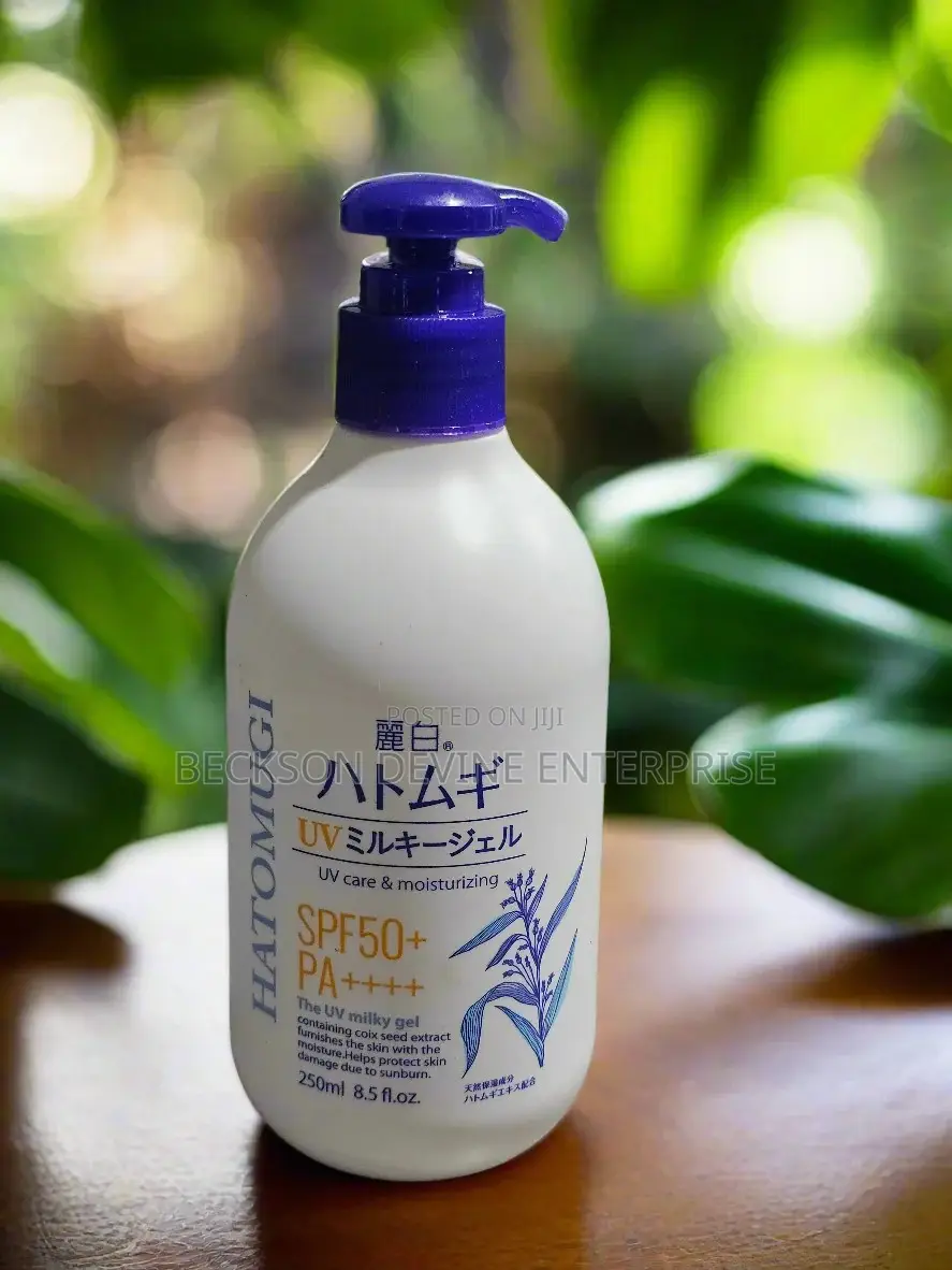 Hatomugi UV Milky Gel Sunscreen 250ml
