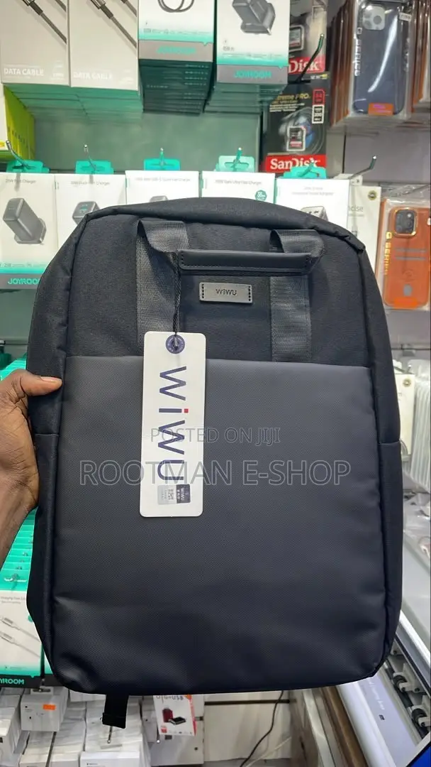 WiWU Minimalist Backpack - Black