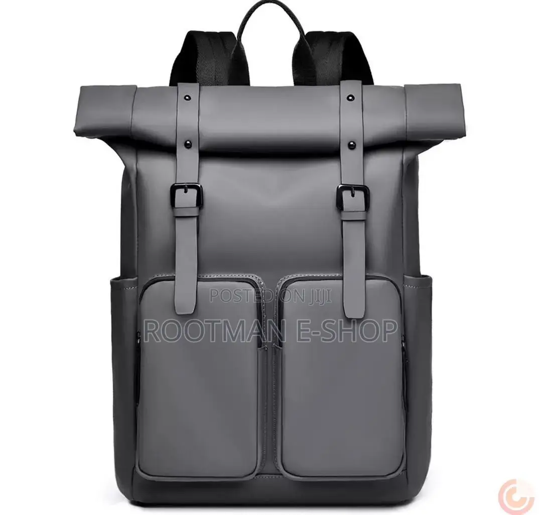 Roll-Top Backpack, Laptop Backpack, Unisex for Women, Waterproof