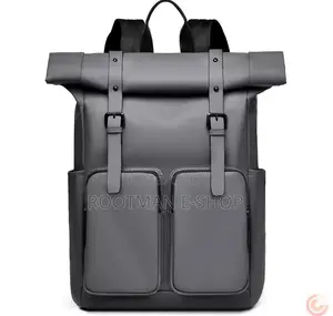 Roll-Top Backpack, Laptop Backpack, Unisex for Women, Waterproof
