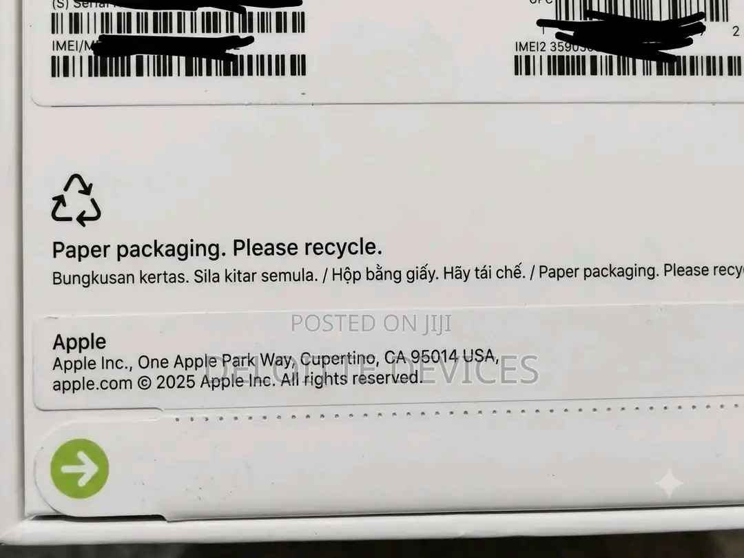 New Apple iPhone 17 Pro Max 1 TB Blue