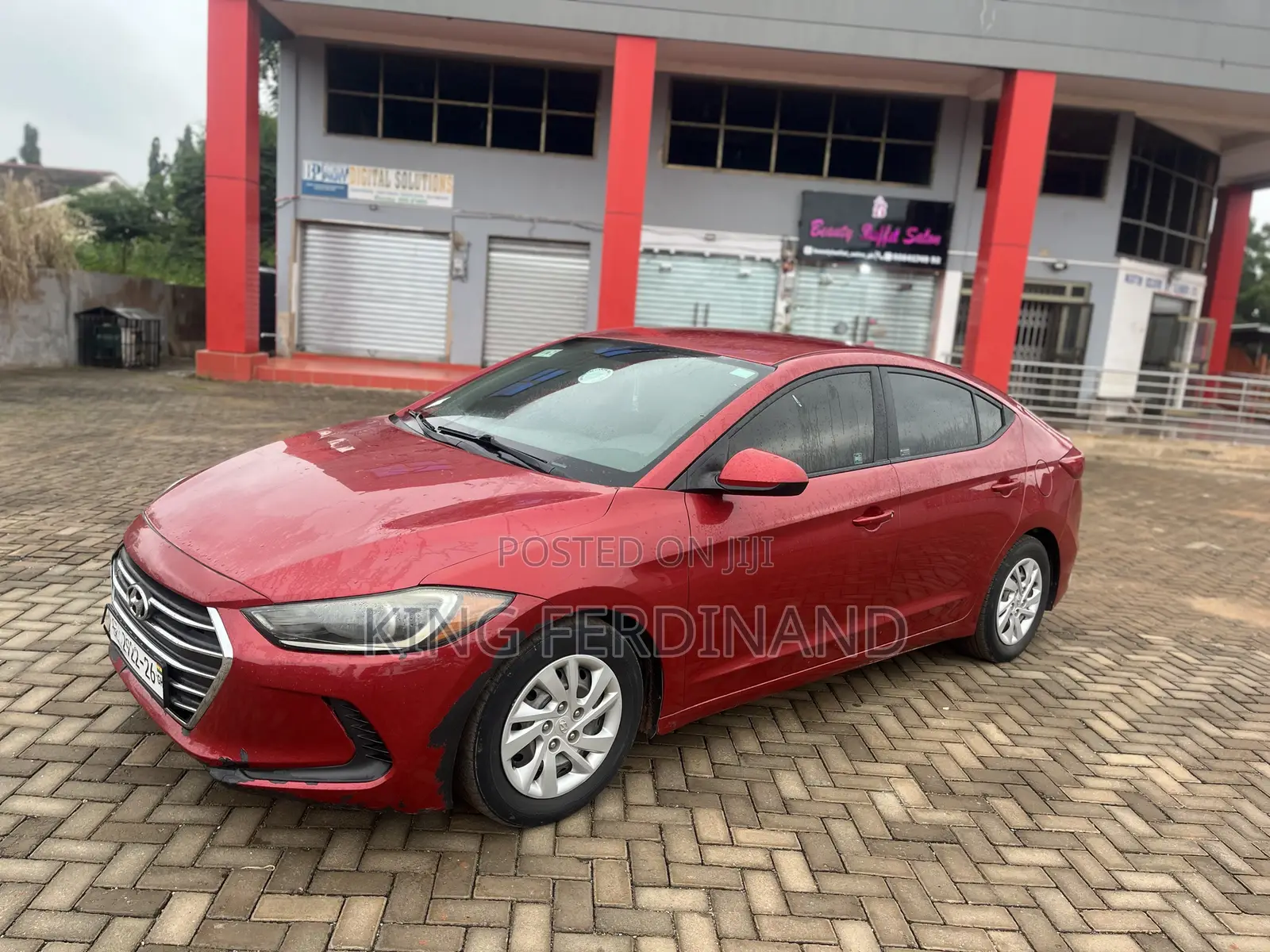 Hyundai Elantra 2017 Red