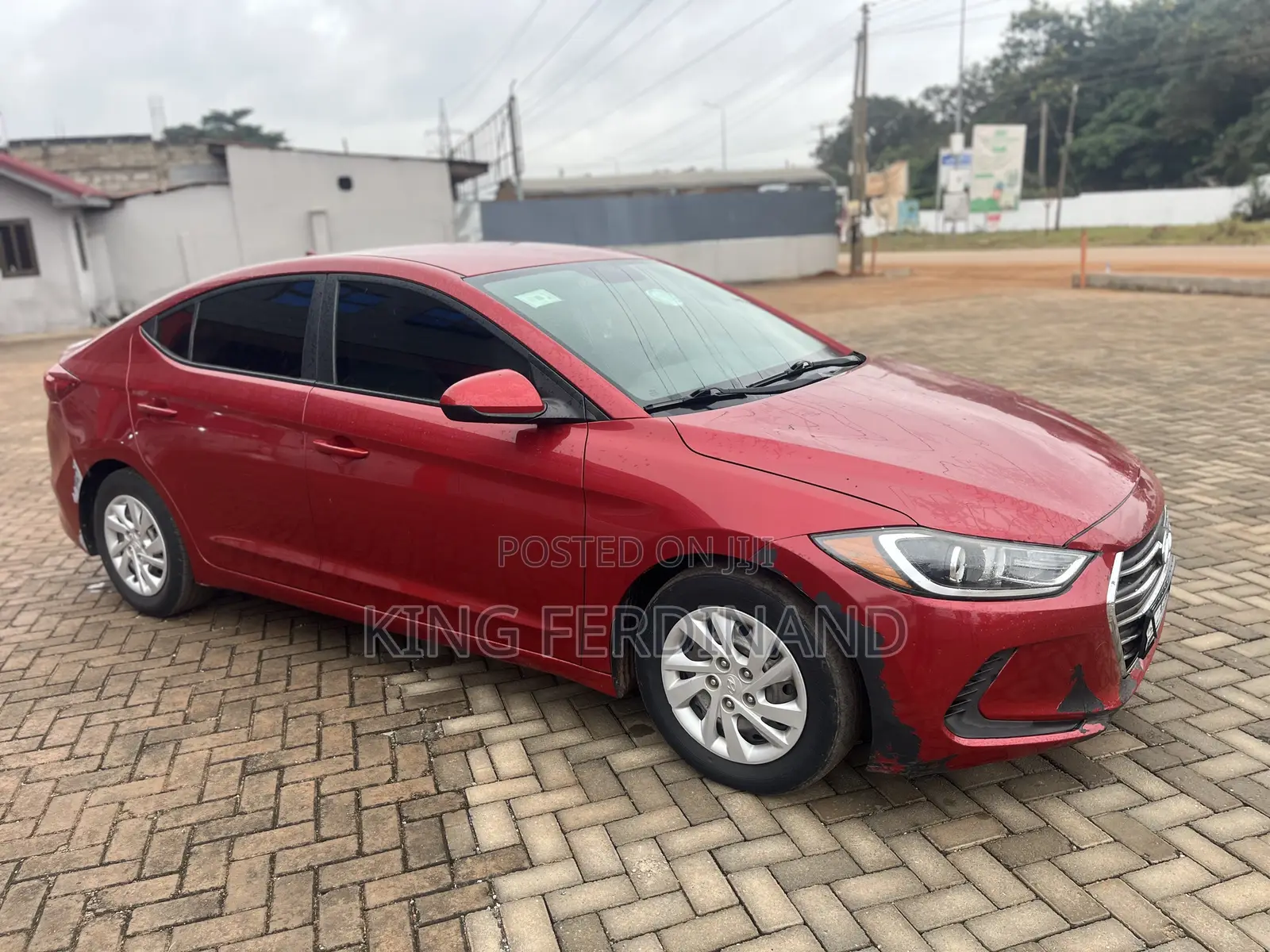 Hyundai Elantra 2017 Red