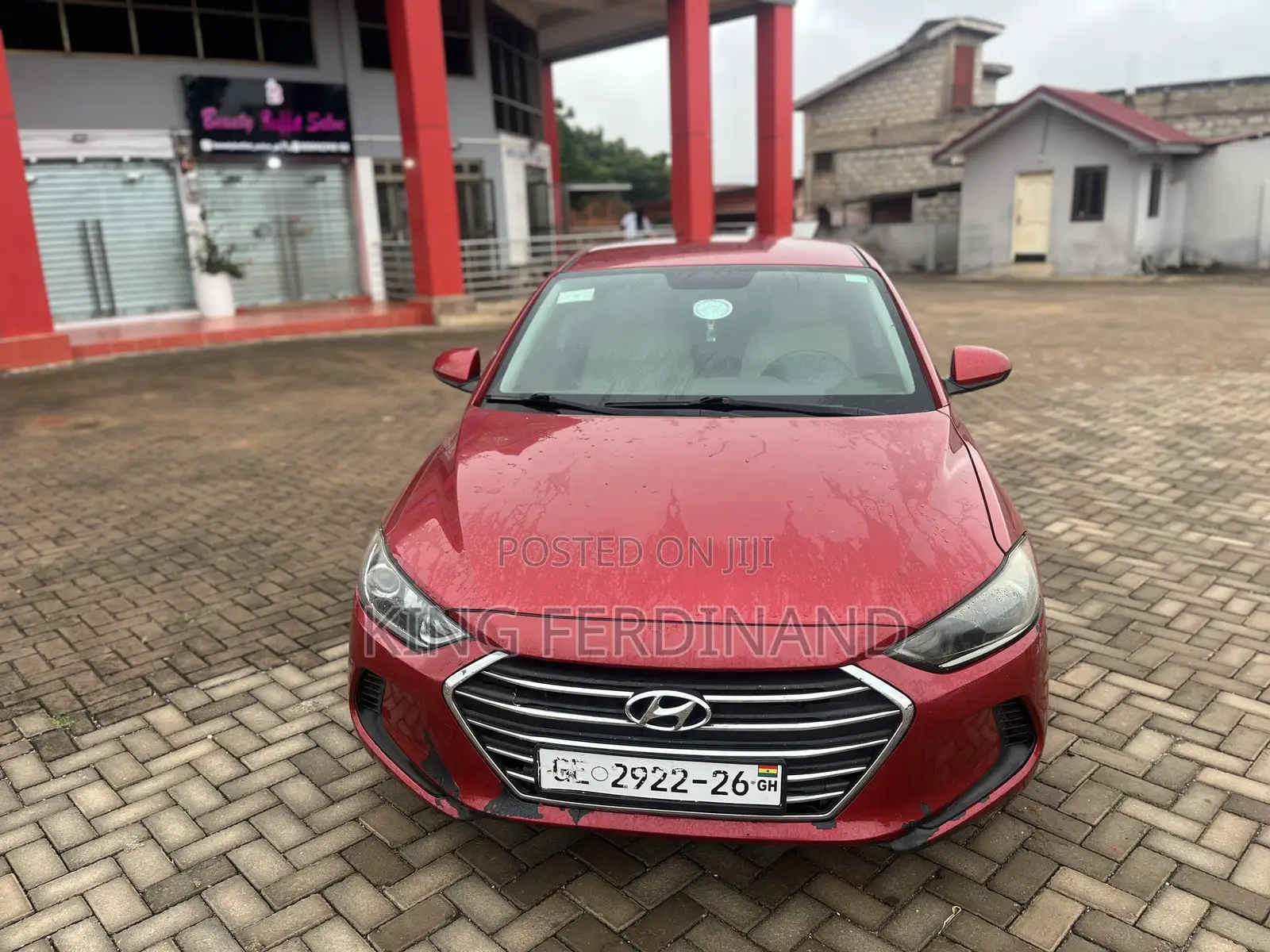 Hyundai Elantra 2017 Red