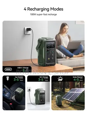 JR-PBF10 PD100W With Night Light Large Capacity Mobile Power 75000mAh