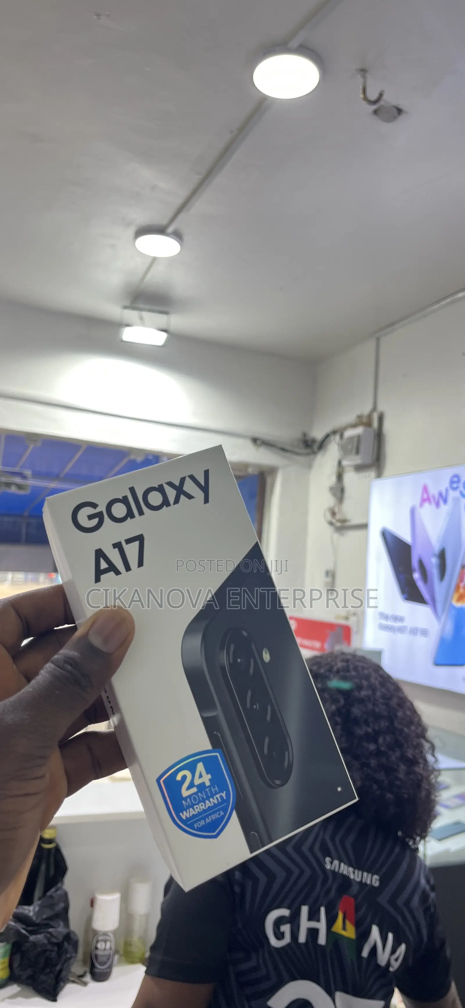 New Samsung Galaxy A17 5G 128 GB Black