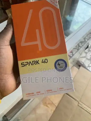 New Tecno Spark 40 256 GB Black