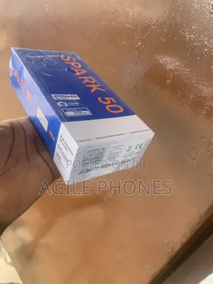 New Tecno Spark 50 128 GB Black