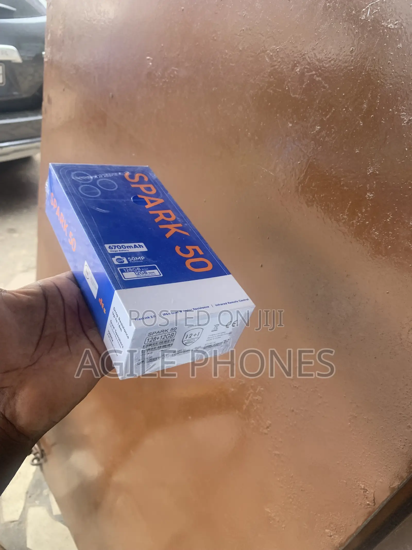 New Tecno Spark 50 128 GB Black