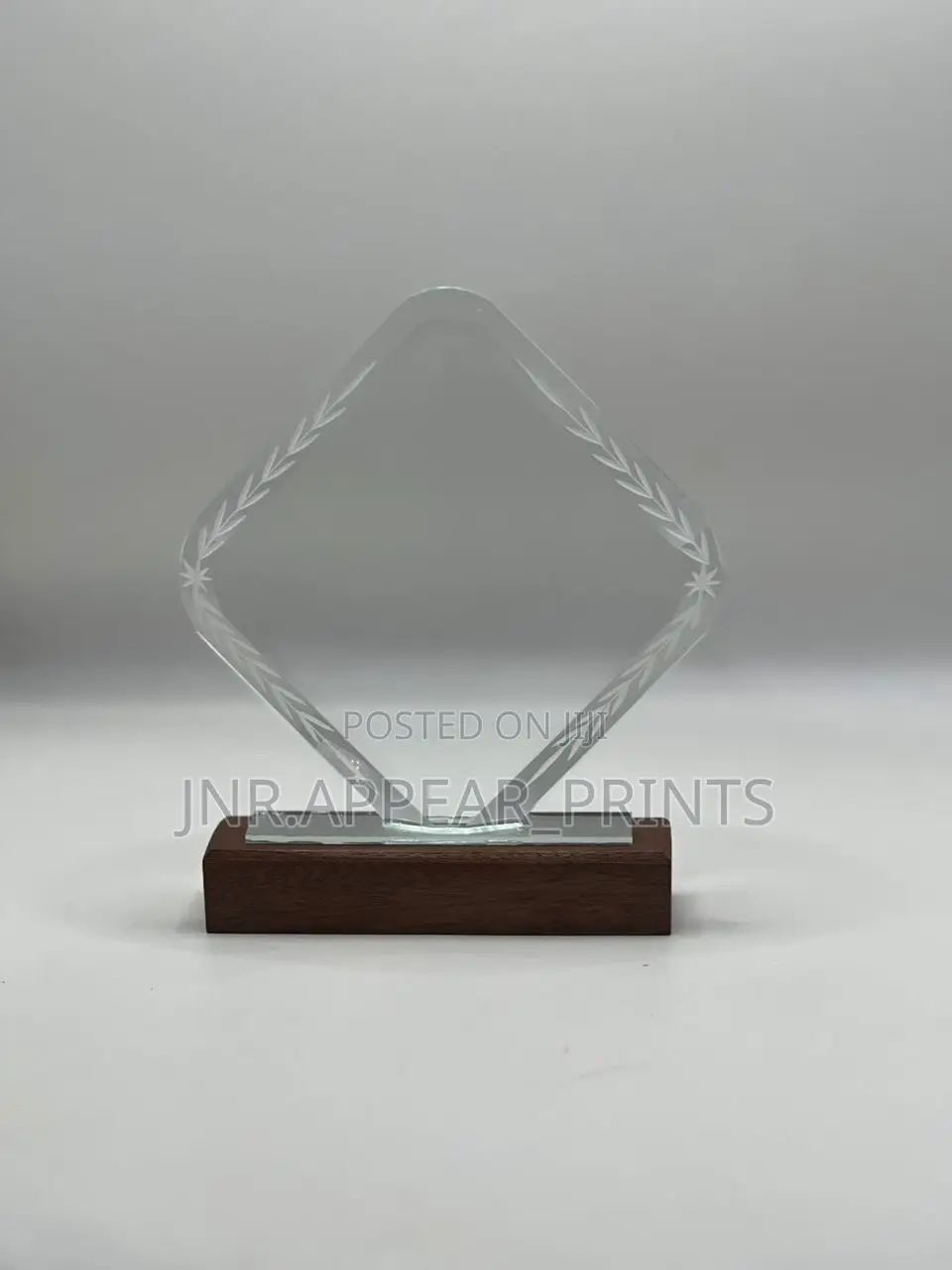 Car Branding and Crystals Plaque