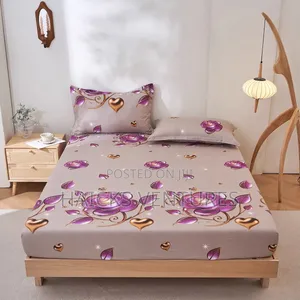 Pretty Beddings King Size Bedsheets + 2 Pillow Covers