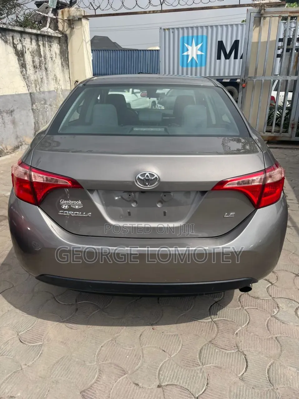 Toyota Corolla 2018 Gray