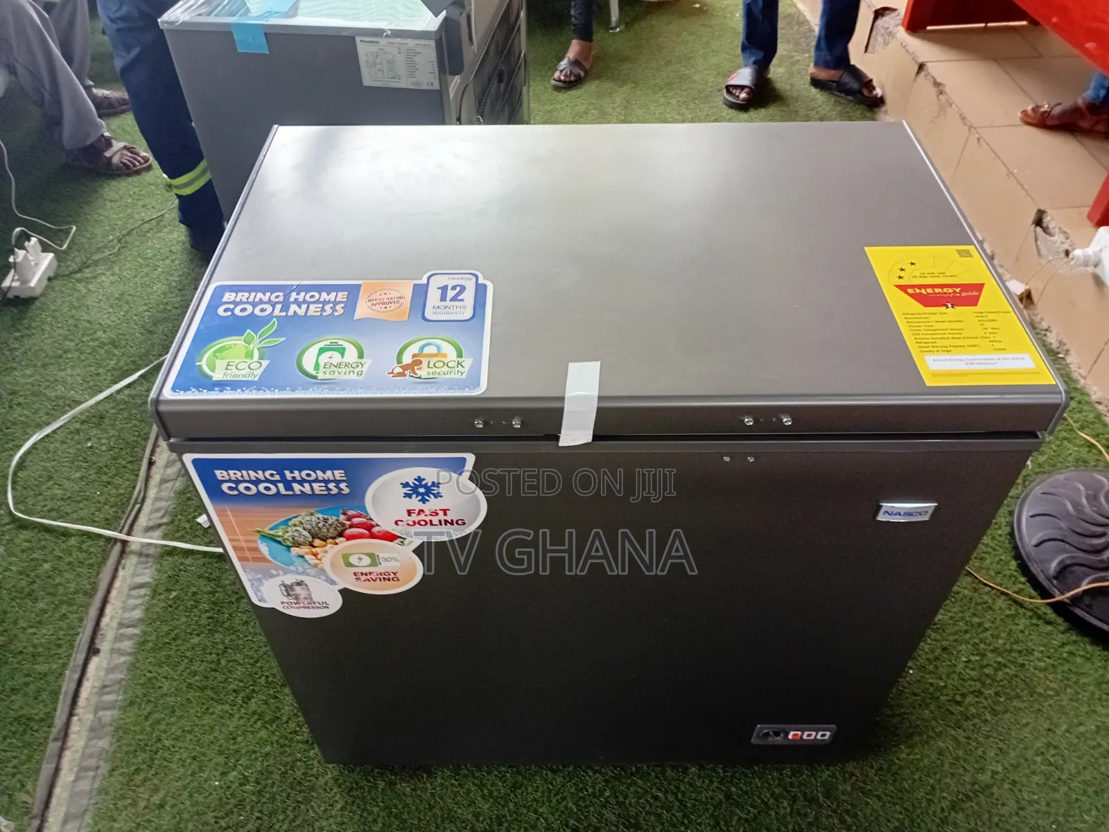 Original NASCO 200L Chest Freezer – Ideal for Frozen Foods, 200L