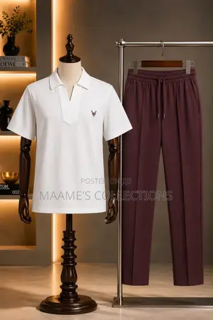 Men’s Casual Matching Set – Top and Down