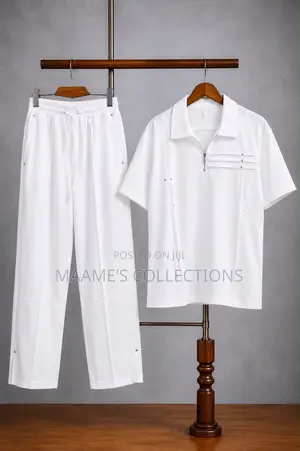 Men’s Casual Matching Set – Top and Down
