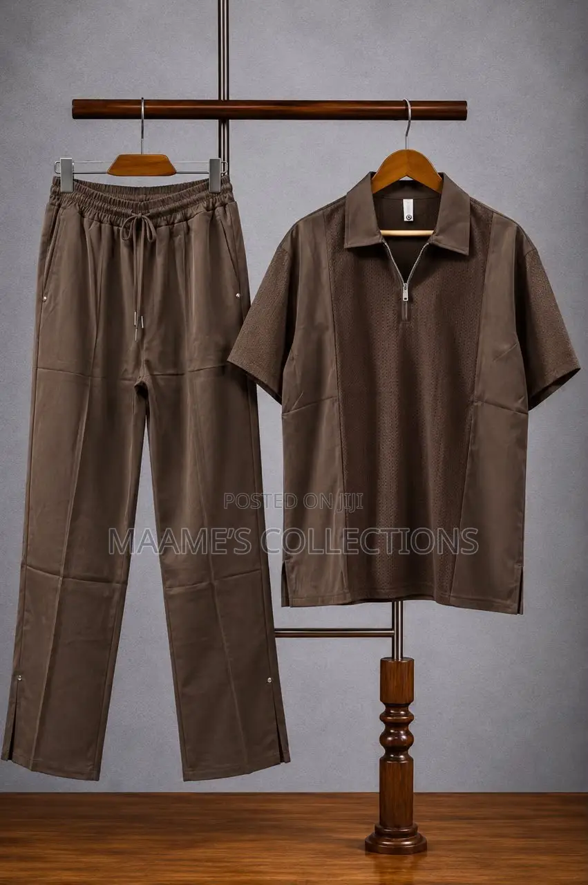 Men’s Casual Matching Set – Top and Down