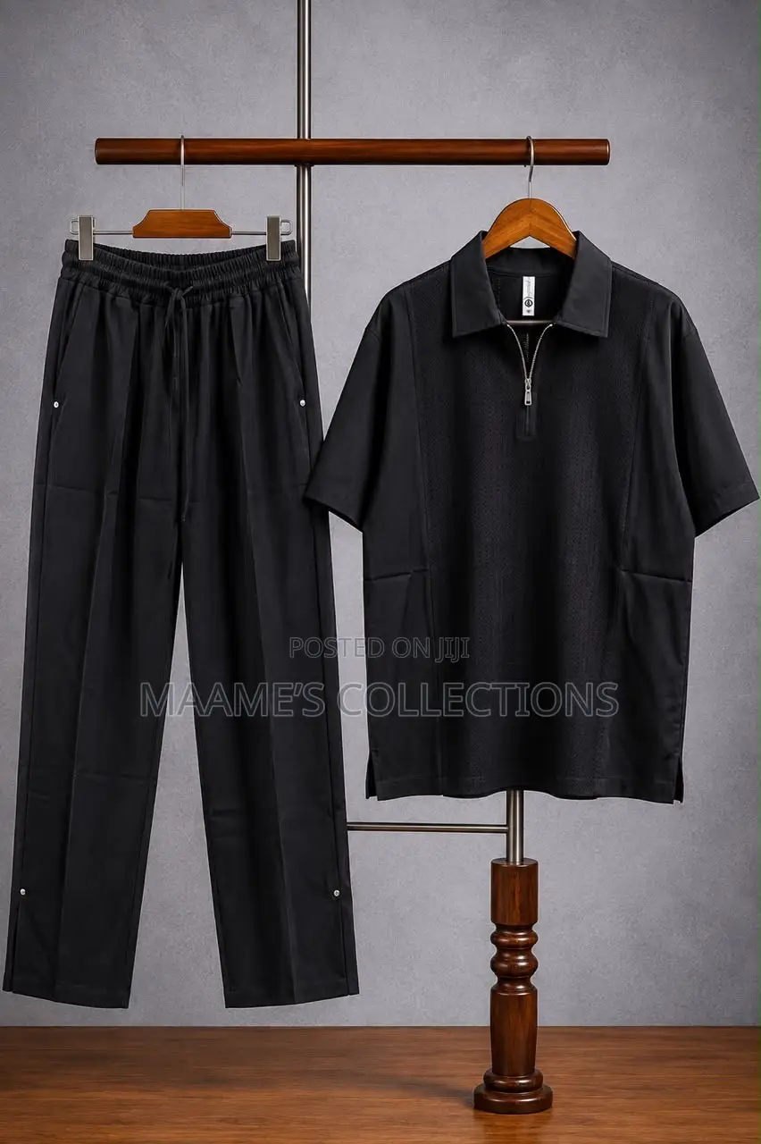 Men’s Casual Matching Set – Top and Down