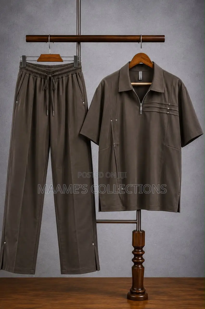 Men’s Casual Matching Set – Top and Down