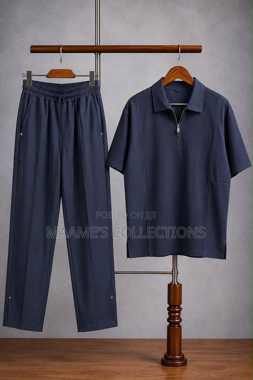 Men’s Casual Matching Set – Top and Down