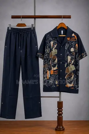 Men’s Casual Matching Set – Top and Down