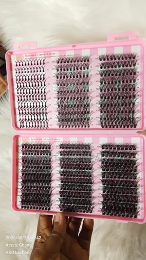 Spiky/Whispy Cluster Lash Set