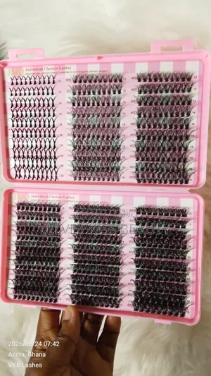 Spiky/Whispy Cluster Lash Set