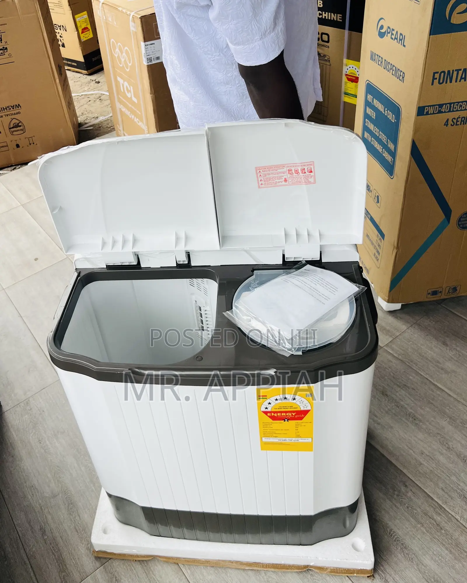 Premium Classic Nasco 5kg Semi-Automatic Washing Machine 