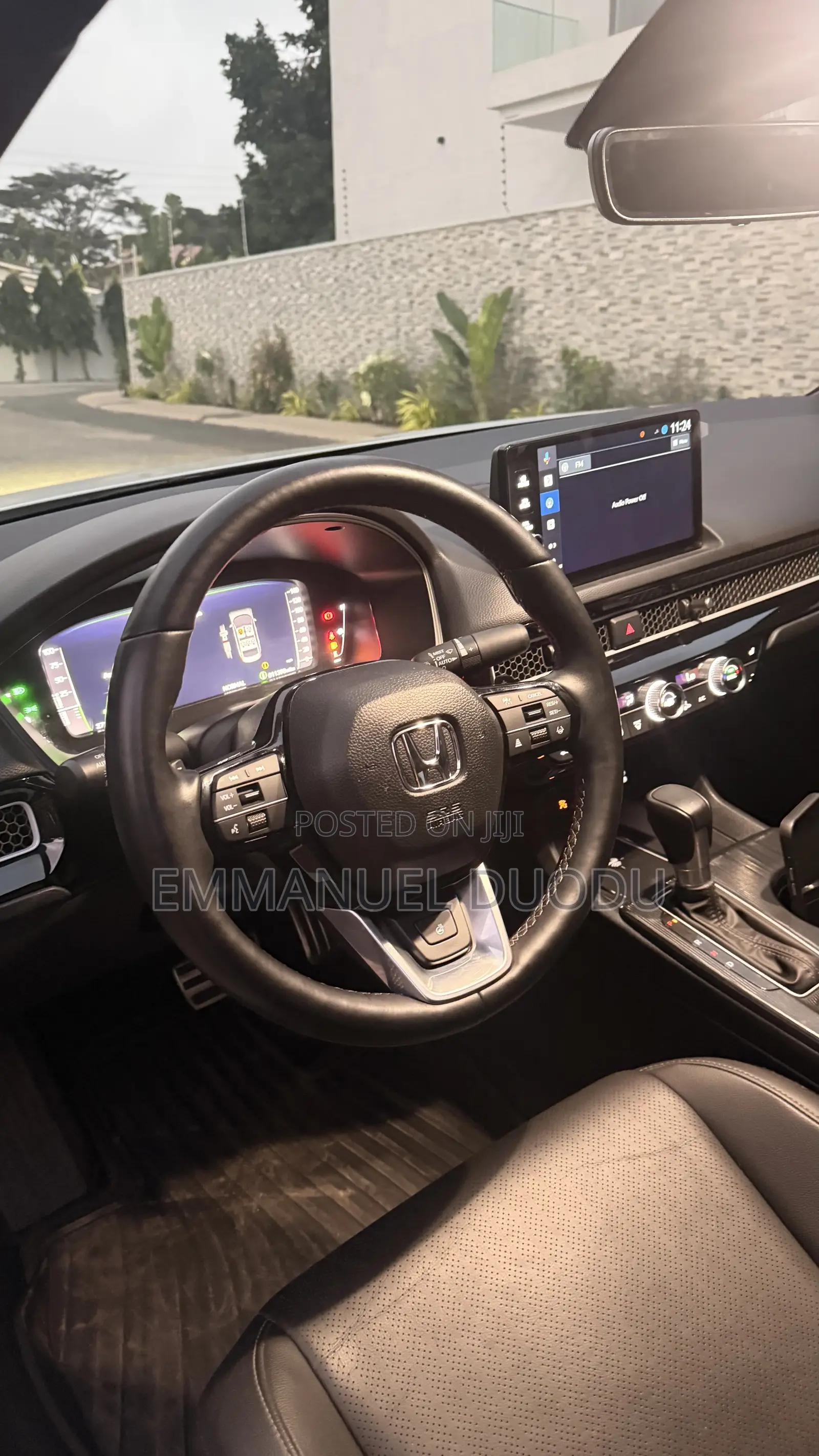 Honda Civic Hybrid Sport Touring CVT 2025 White