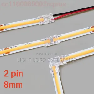 Easy Word 8mm Transparent Connectors