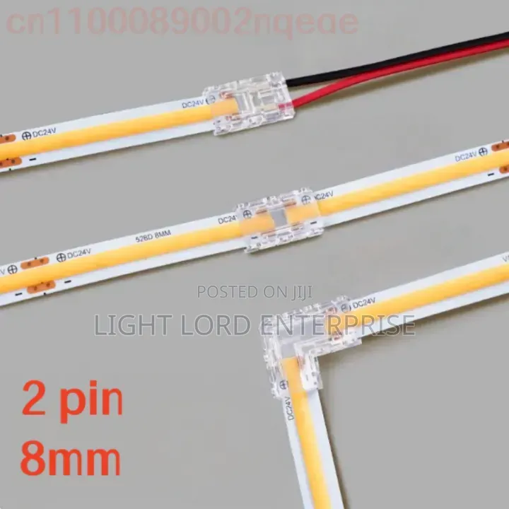 Easy Word 8mm Transparent Connectors