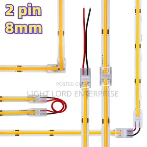 Easy Word 8mm Transparent Connectors