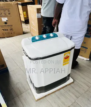 Get Adorable Nasco 5kg Spin Dry Washing Machine(Gray/White)