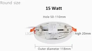 Ctorch Slimless Light 18w/24w/36w