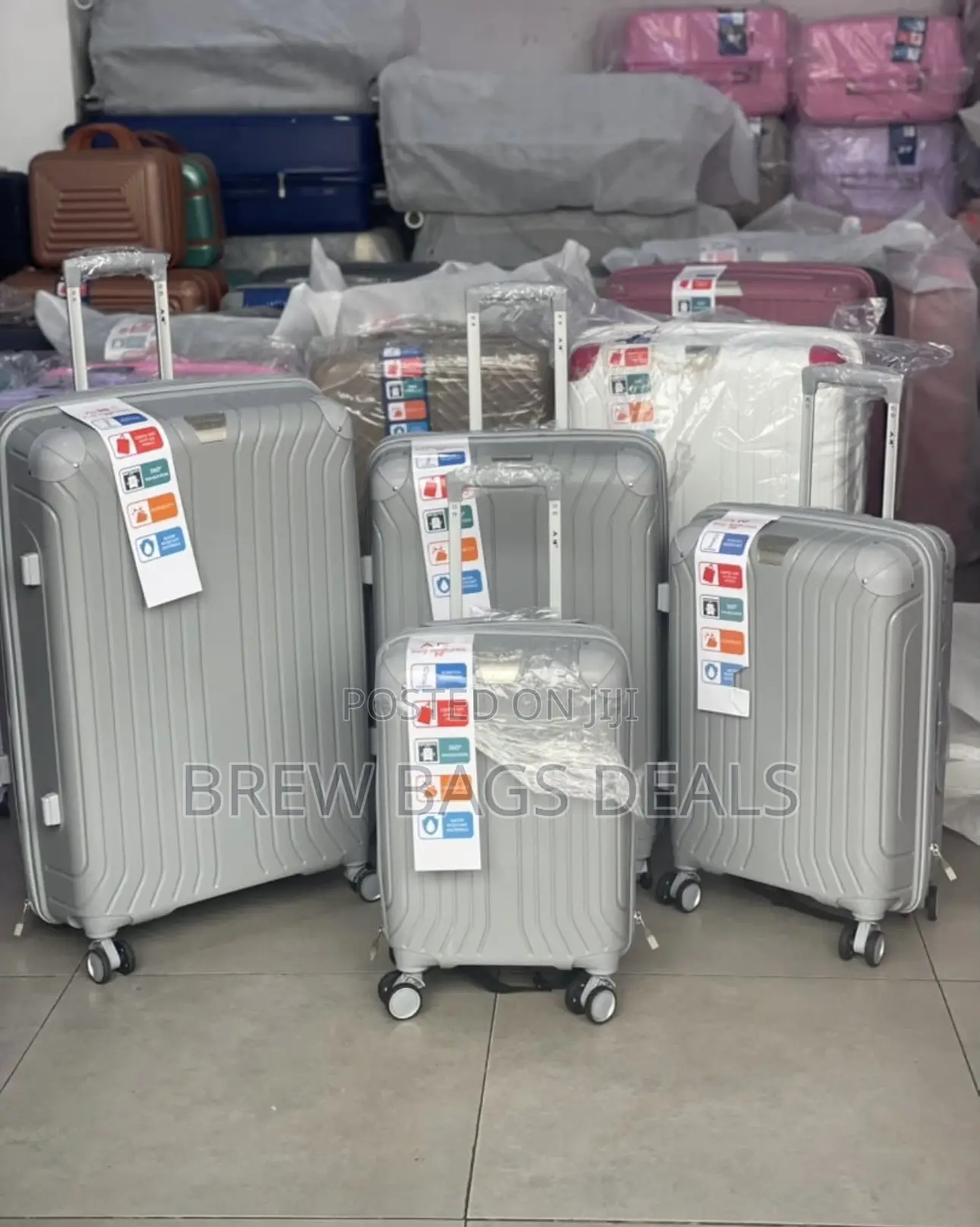 Premium Quality AK 4set Fiber Unbreakable Traveling Bag.