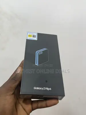 New Samsung Galaxy Z Flip6 256 GB Blue