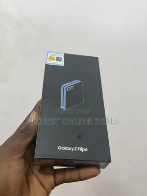 New Samsung Galaxy Z Flip6 256 GB Blue