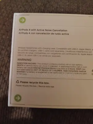 Apple AirPod 4 With Active Noise Cancellation