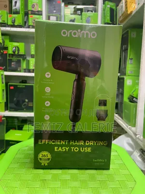 Oraimo SwiftDry 2 Foldable 800W Efficient Hair Dryer