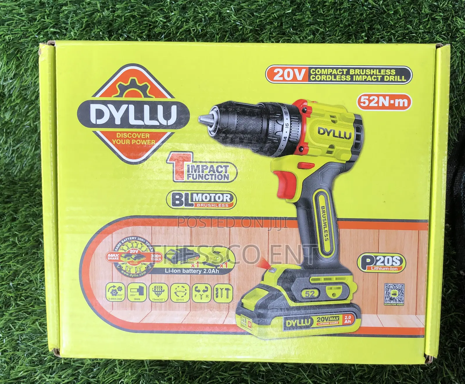 Cordless Drill 20v Dyllu